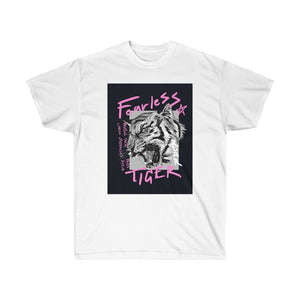 Unisex Ultra Cotton Tee Fearless Tiger - Lovely X Honey