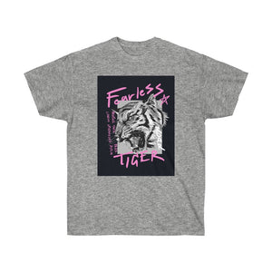 Unisex Ultra Cotton Tee Fearless Tiger - Lovely X Honey