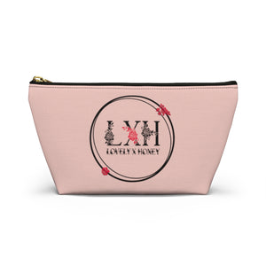 Accessory Pouch w T-bottom Lovely X Honey - Lovely X Honey