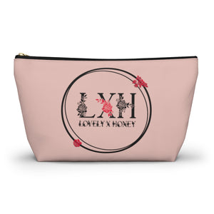 Accessory Pouch w T-bottom Lovely X Honey - Lovely X Honey