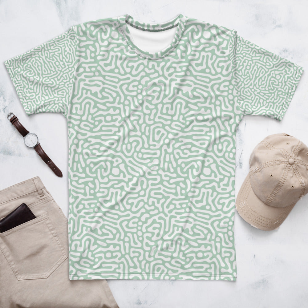 Men's T-shirt Abstract Green - Lovely X Honey