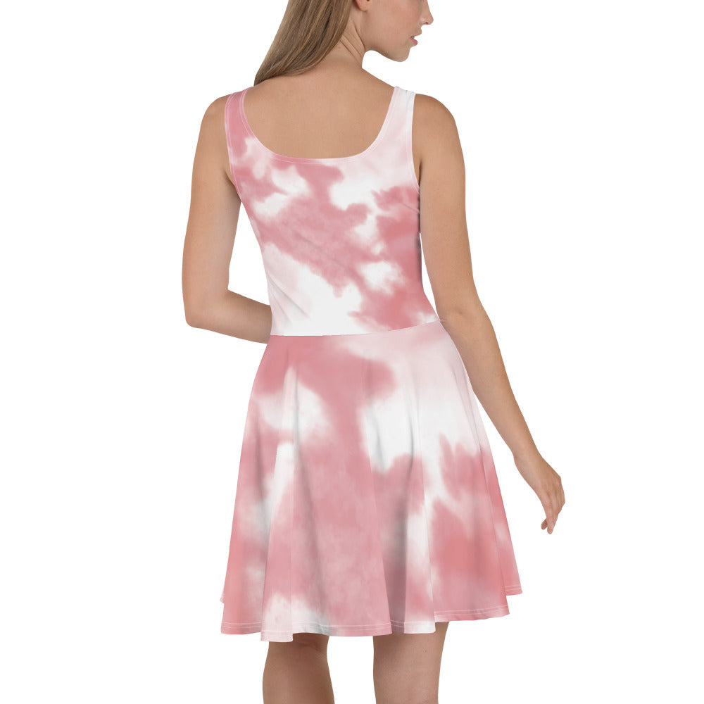 Skater Dress Pink Tie dye - Lovely X Honey