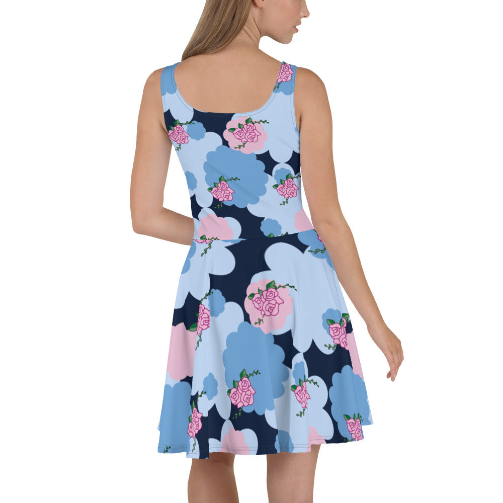 Skater Dress Flowers