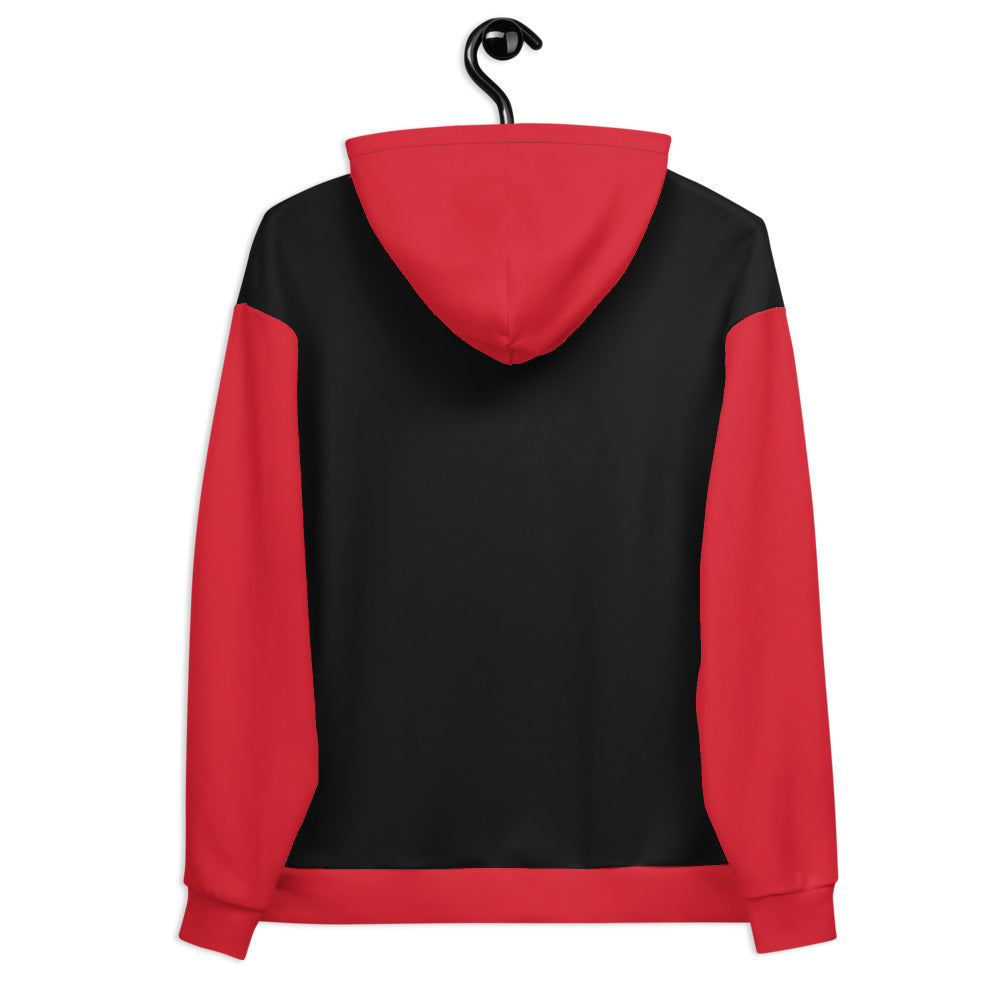 Unisex Hoodie Red/Black - Lovely X Honey