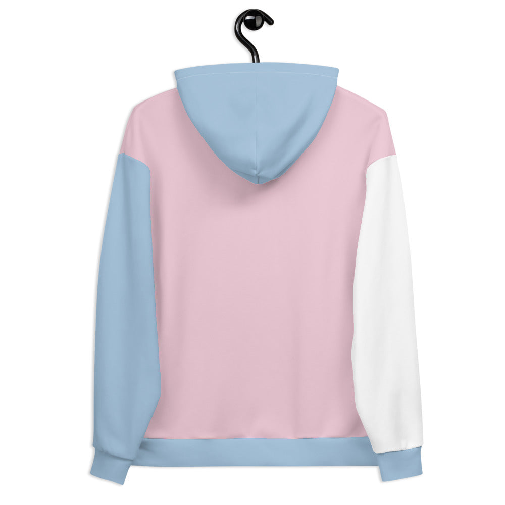 Unisex Hoodie Pink/Blue - Lovely X Honey