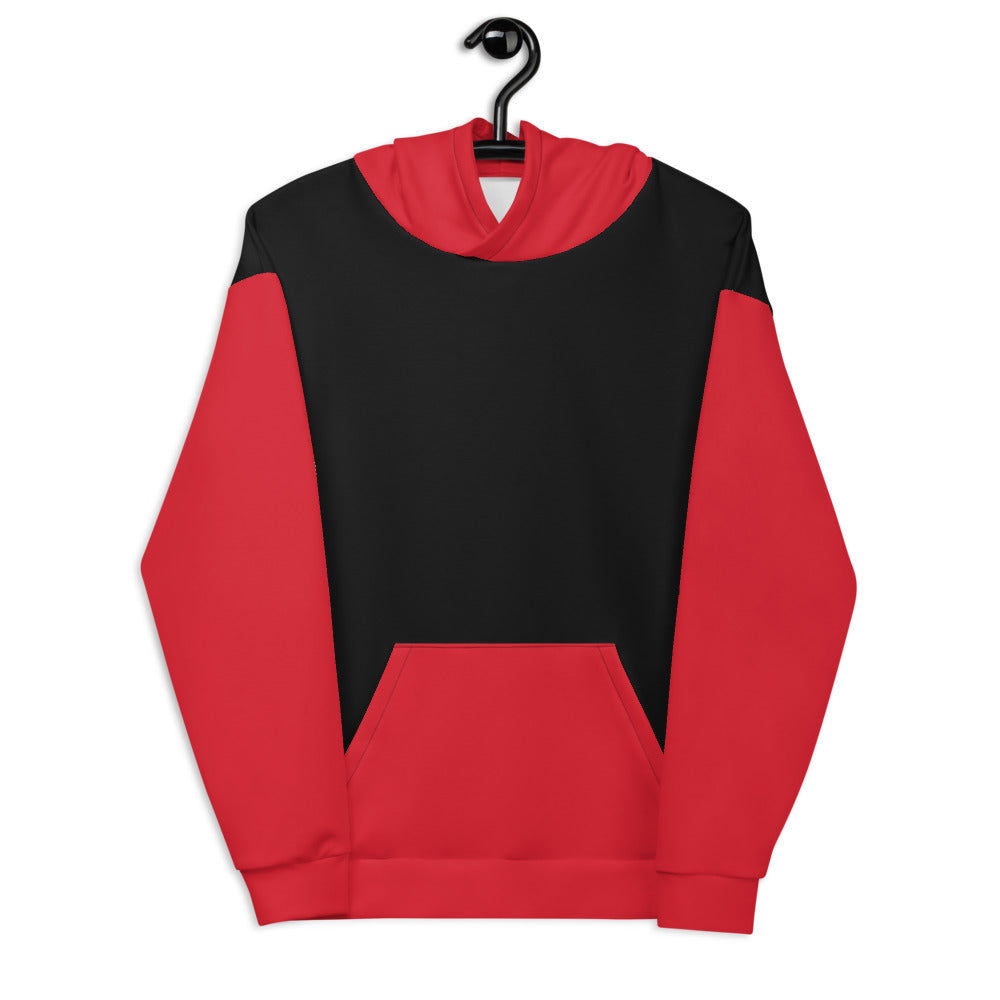 Unisex Hoodie Red/Black - Lovely X Honey