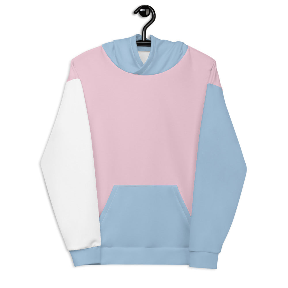 Unisex Hoodie Pink/Blue - Lovely X Honey