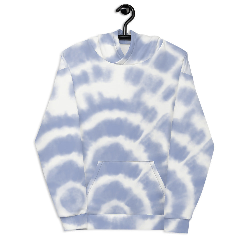 Unisex Hoodie Blue Tie dye - Lovely X Honey