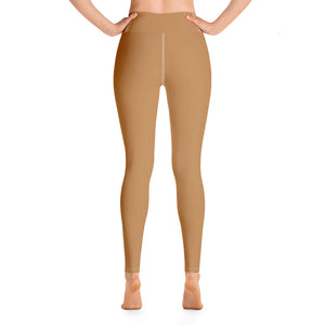 Yoga Leggings Monkey Brown - Lovely X Honey