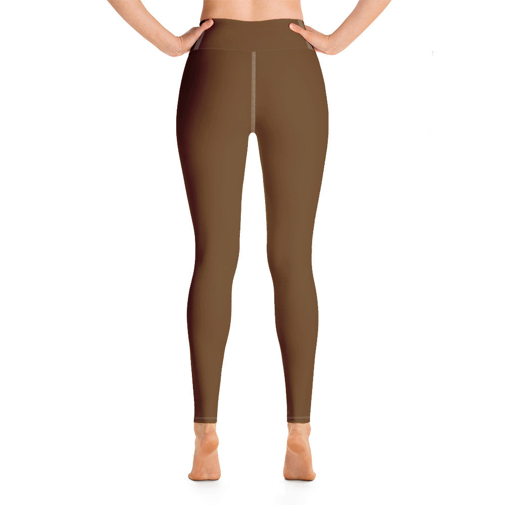 Yoga Leggings Brown - Lovely X Honey