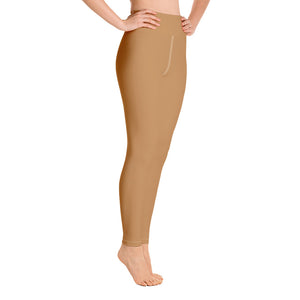 Yoga Leggings Monkey Brown - Lovely X Honey