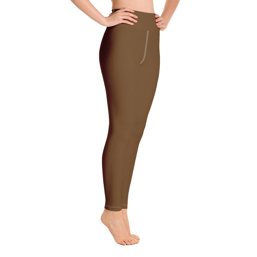 Yoga Leggings Brown - Lovely X Honey