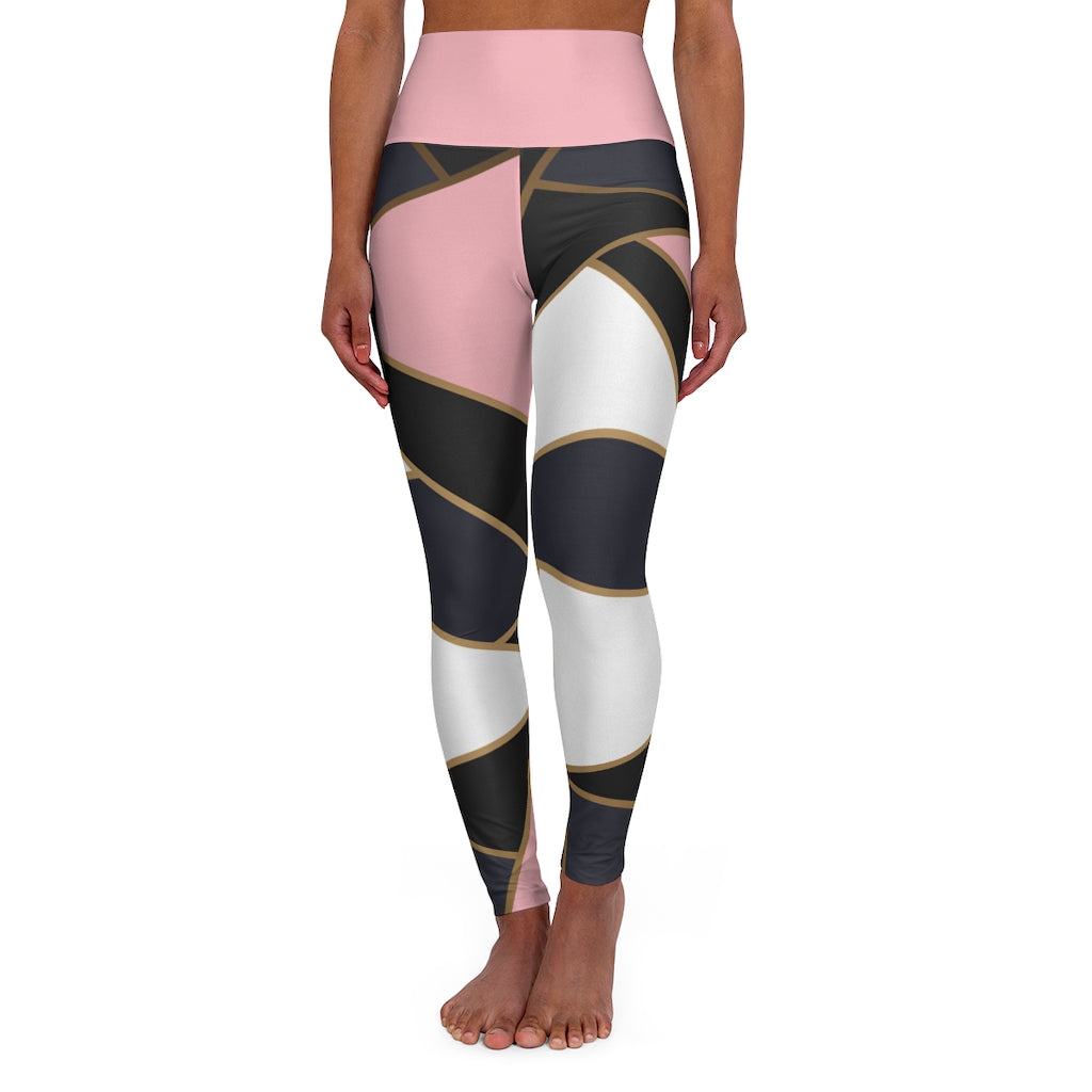 High Waisted Yoga Leggings - Lovely X Honey