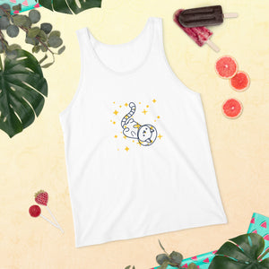 Unisex Tank Top space cat - Lovely X Honey