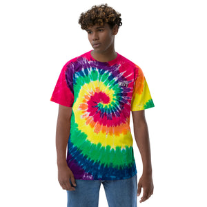 Oversized unisex tie-dye t-shirt Love