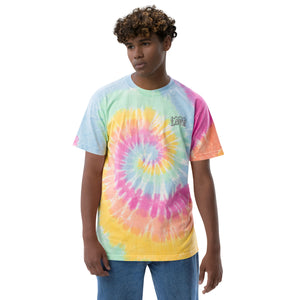 Oversized unisex tie-dye t-shirt Love