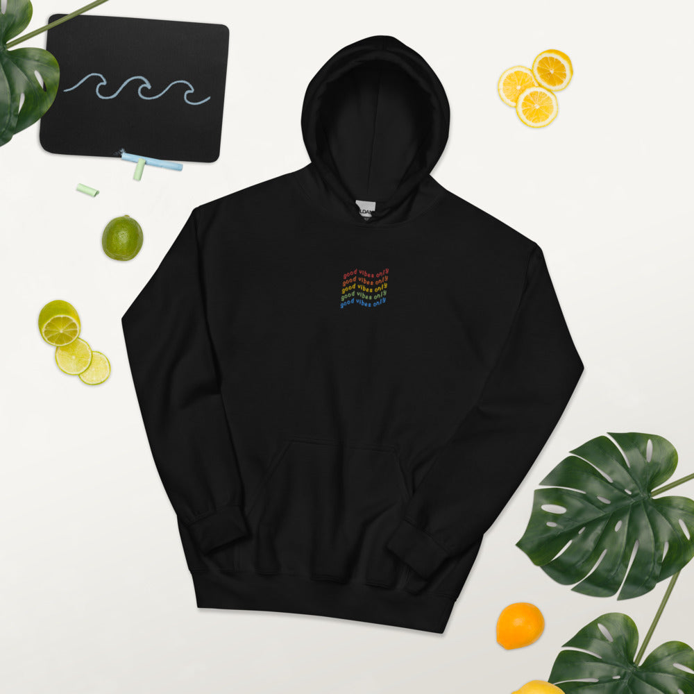 Unisex Hoodie Good Vibes Only - Lovely X Honey