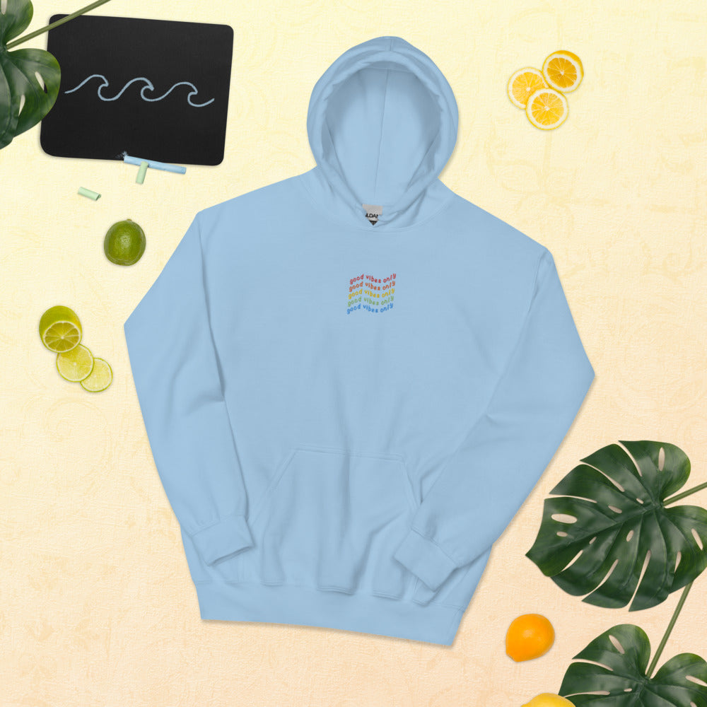 Unisex Hoodie Good Vibes Only - Lovely X Honey