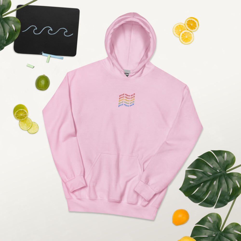 Unisex Hoodie Good Vibes Only - Lovely X Honey