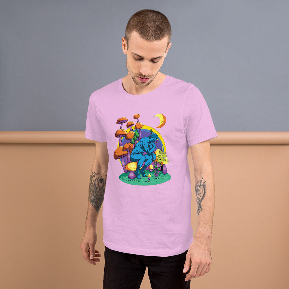 Unisex t-shirt mushroom vibes