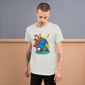 Unisex t-shirt mushroom vibes