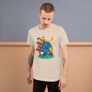 Unisex t-shirt mushroom vibes