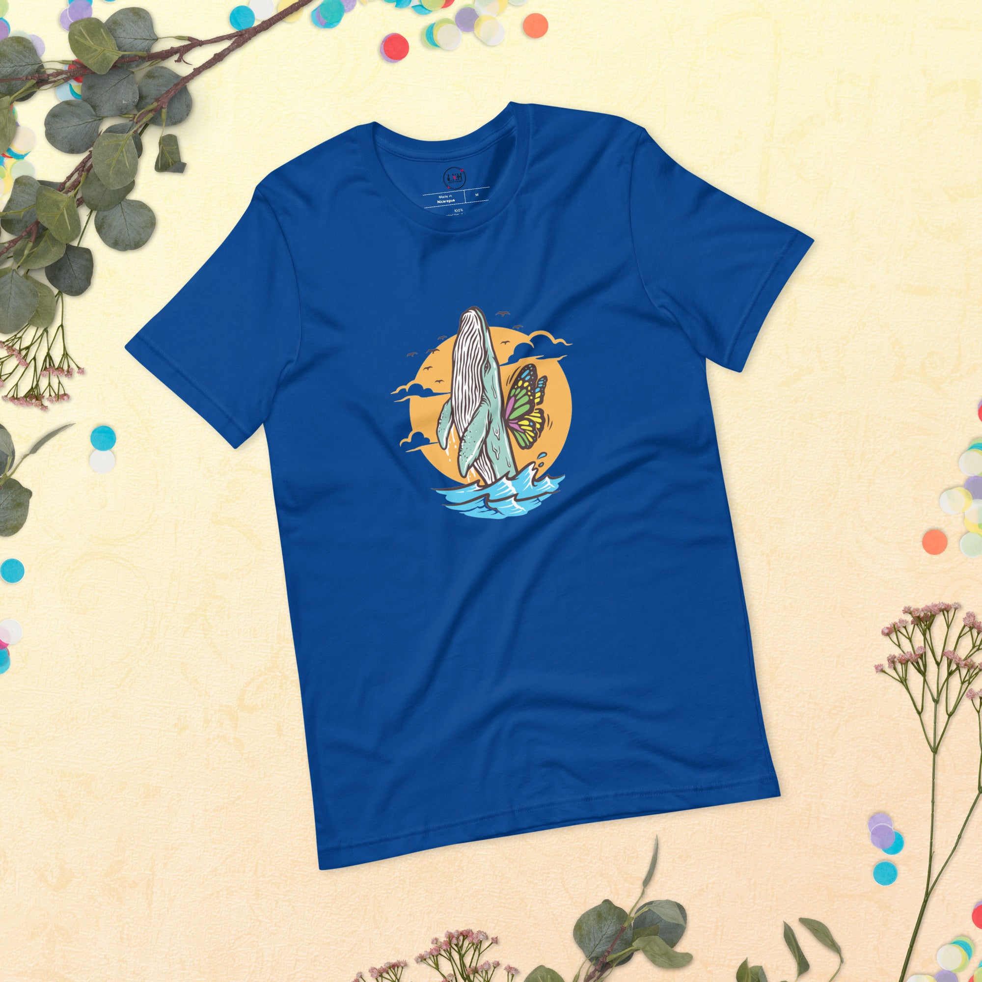 Unisex t-shirt whale